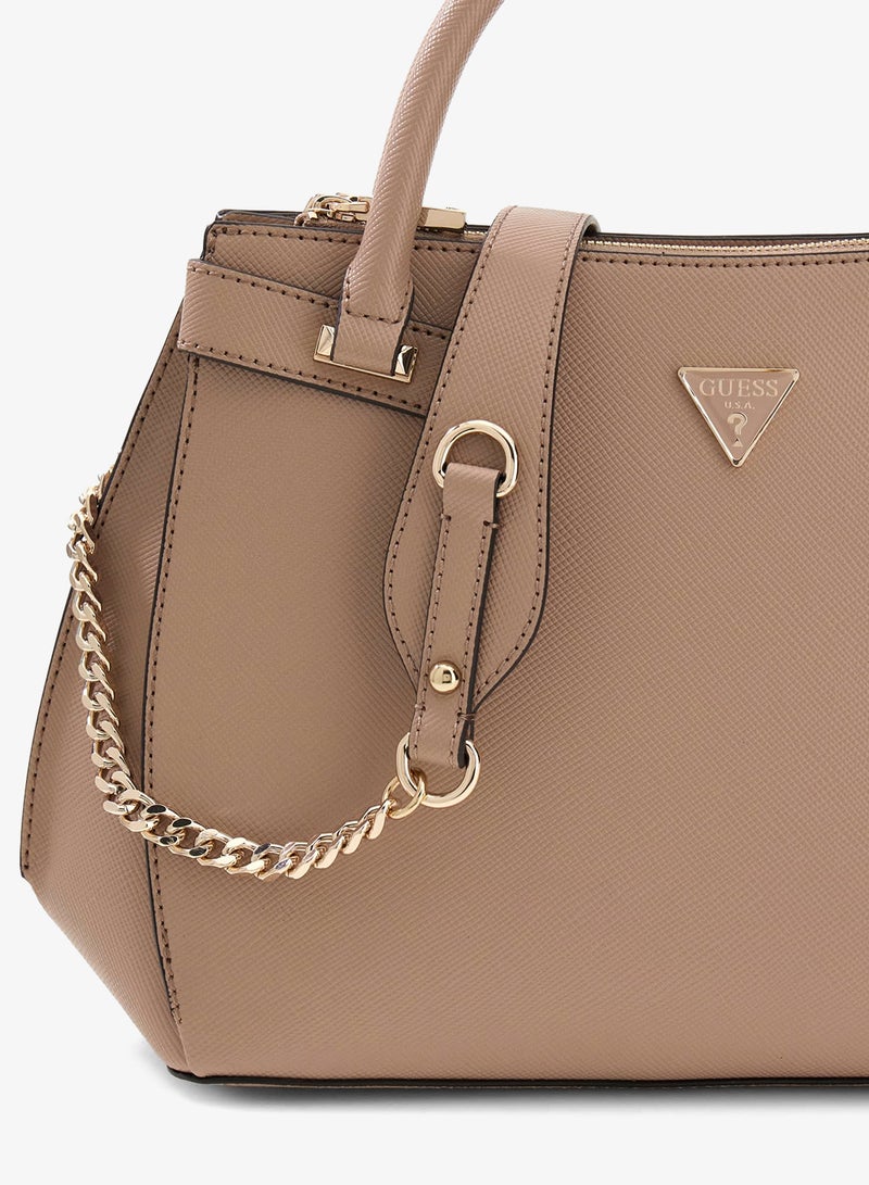 GUESS Serenova Girlfriend  Satchel Bag - Image 4